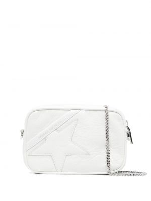 Stjernemønster lær mini bag Golden Goose