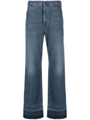 Voľné džínsy Fortela modrá