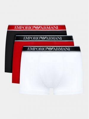 Boxeri Emporio Armani Underwear alb