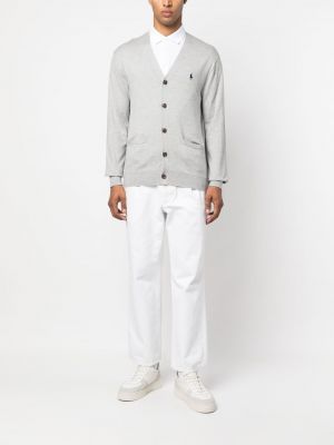 Strick daunen langes hemd mit geknöpfter Polo Ralph Lauren