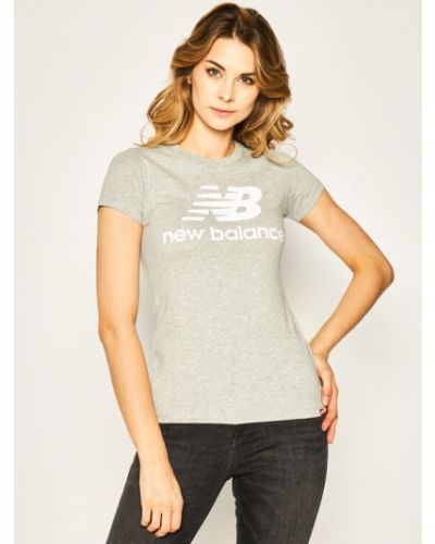 T-shirt New Balance grigio
