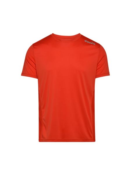 T-shirt Diadora rouge