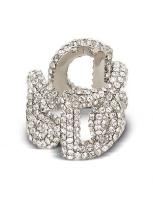 Žiedas su kristalais Dolce & Gabbana