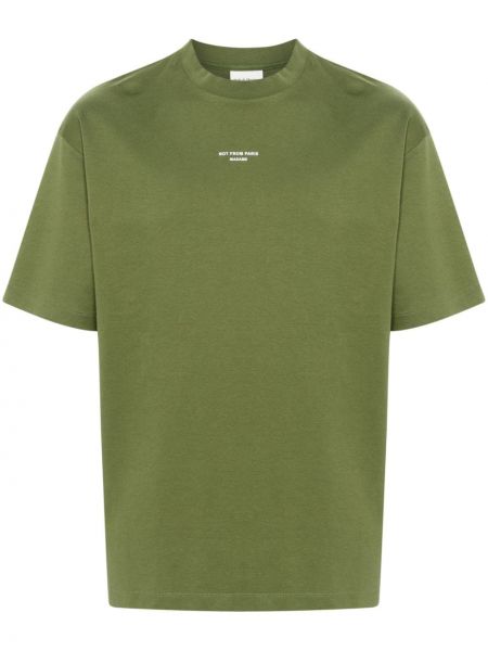T-shirt Drôle De Monsieur verde