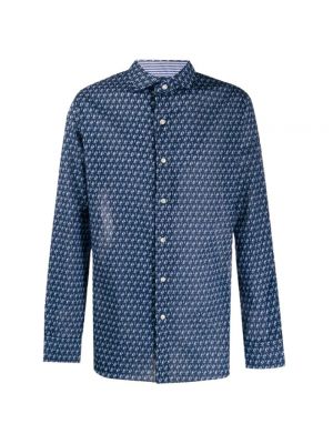 Koszula slim fit Ralph Lauren niebieska