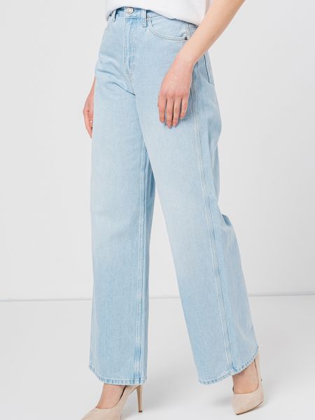 Хлопковые джинсы Calvin Klein синие