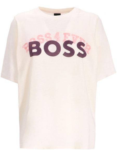 T-shirt Boss hvid