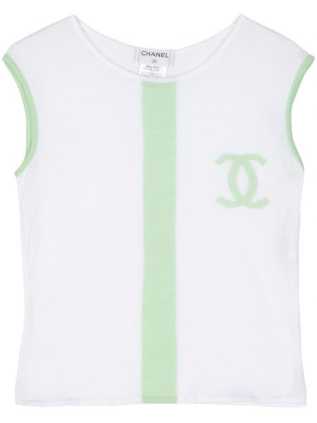 Top bawełniany Chanel Pre-owned