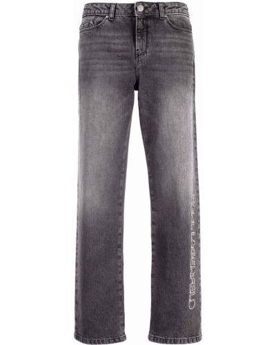 Straight leg jeans Karl Lagerfeld grigio