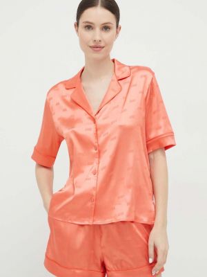 Pyžamo Dkny oranžová barva