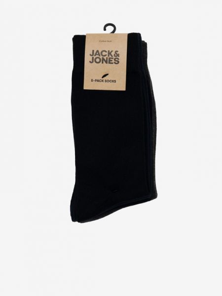 Бамбукови бамбукови чорапи Jack & Jones черно