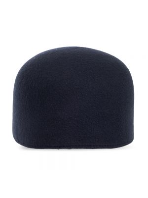 Gorra de lana Jil Sander azul