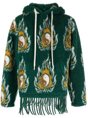 Žakarda kapučdžemperis Jordanluca zaļš