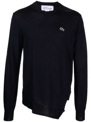 Asymetrický vlnený sveter Comme Des Garçons Shirt modrá