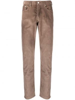 Cord straight jeans Ps Paul Smith braun