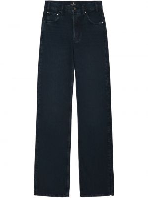 Straight jeans aus baumwoll Anine Bing blau