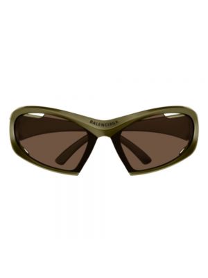 Okulary przeciwsłoneczne Balenciaga zielone
