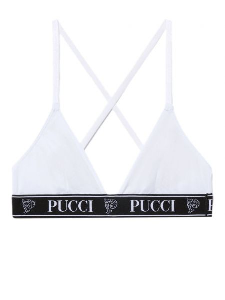 Mustriline puuvillased rinnahoidja Pucci