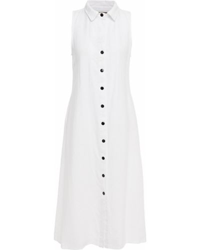 Sukienka midi Enza Costa, biały