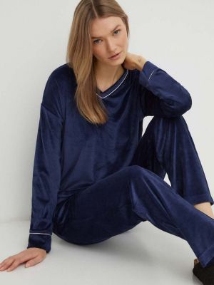 Pijamale United Colors Of Benetton albastru