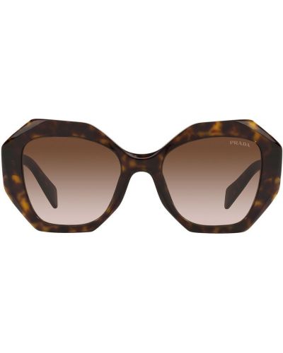 Gafas de sol oversized Prada Eyewear marrón