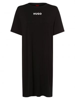 HUGO - Damska koszula nocna,  - Сzarny
