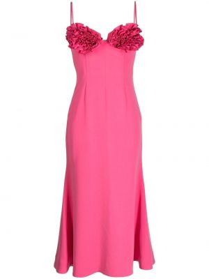 Večerní šaty bez rukávů Rachel Gilbert růžové