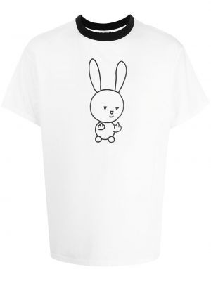 Camiseta con estampado Duoltd blanco