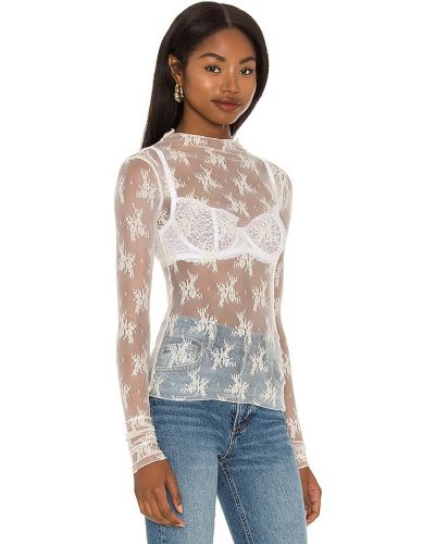 Top Free People blanco