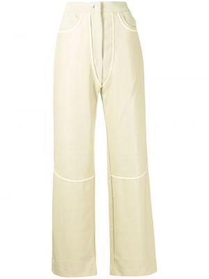 Pantaloni de piele Paris Georgia - Verde