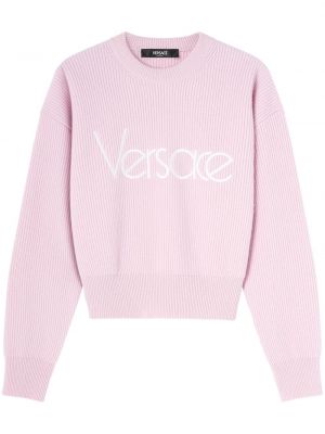 Πουλόβερ Versace ροζ