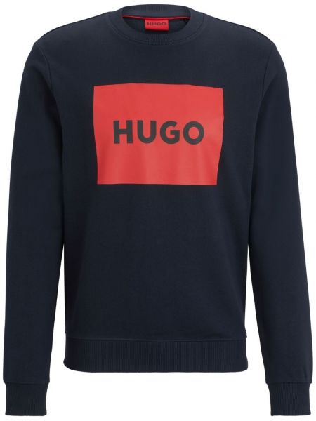 Raštuotas medvilninis džemperis Hugo