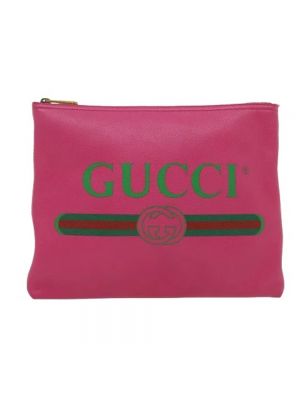 Kopertówka vintage Gucci Vintage, różowy