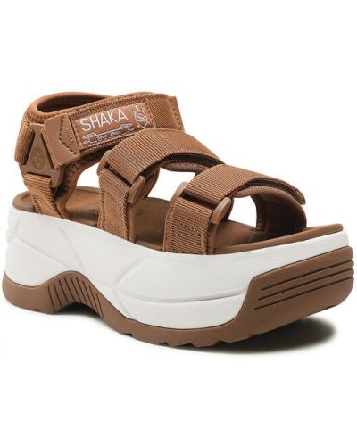 Sandale chunky Shaka maro