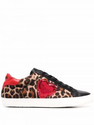 Leopard trykt topp Love Moschino