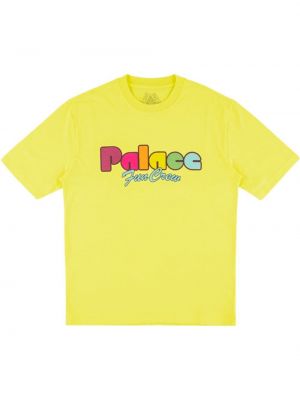 Tričko s potlačou Palace - žltá