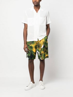 Shorts mit print mit tropischem muster Iceberg grün