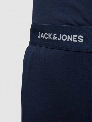 Piżama Jack & Jones niebieska