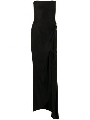 Асиметрична вечерна рокля Manning Cartell черно