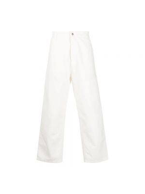 Spodnie bawełniane Carhartt Wip białe