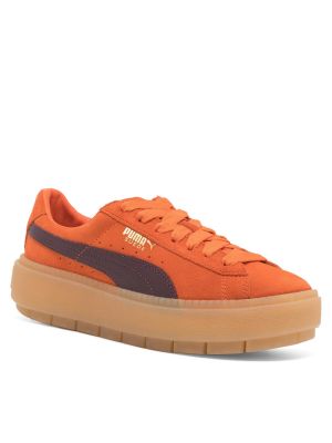 Sneakers Puma narancsszínű