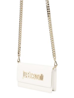 Чанта тип „портмоне“ Just Cavalli бяло