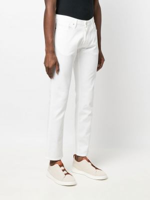 Jeans di cotone Emporio Armani bianco