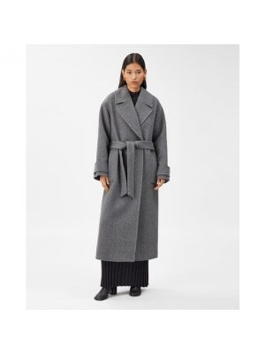 Abrigo corto de lana Ivy Oak gris