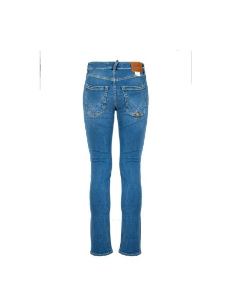Klassische slim fit skinny jeans Roy Roger's blau