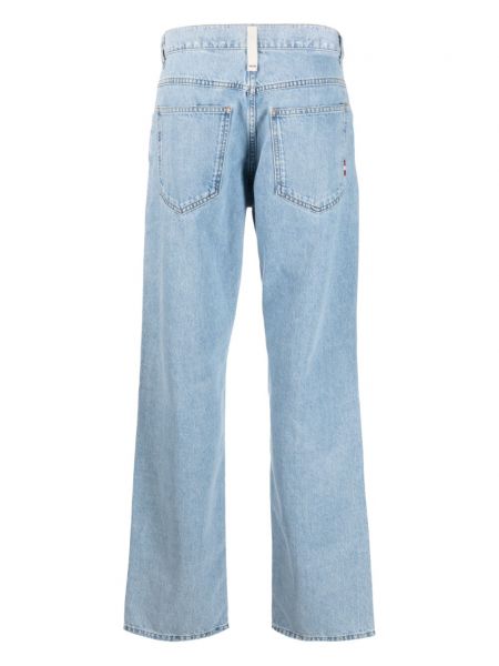 Jeans skinny di cotone Amish nero