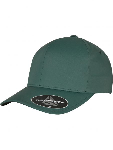 Cappello con visiera Flexfit verde