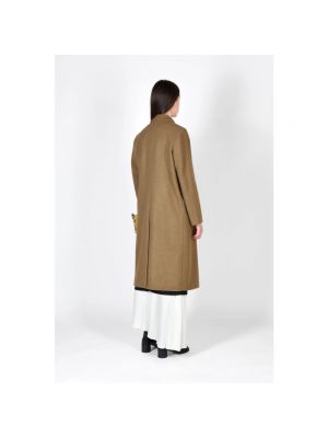 Abrigo de lana Paltò marrón