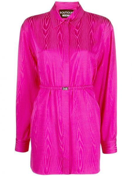 Skjorta Boutique Moschino rosa