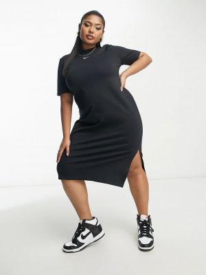 Платье миди Nike Plus Essential черный